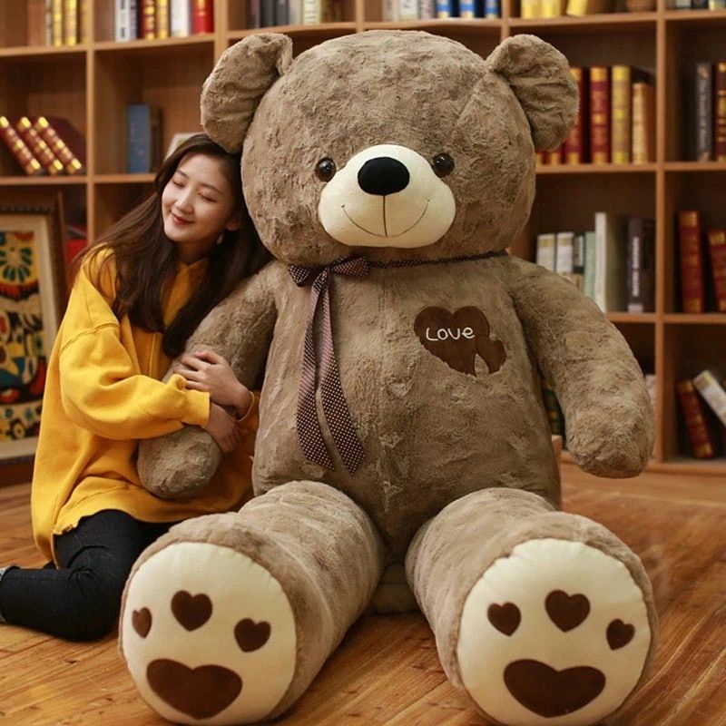 【110cm】短纳期 ぬいぐるみ 全3カラー 熊 bear インテリア 子供 おもちゃ 動物 可愛い 彼女に ふわふわで癒される 柔らか クマ プレゼント ベア 大きい 抱き枕 クッション 心地いい