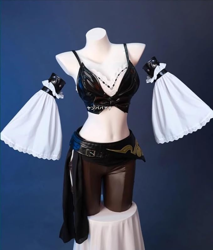 リーグ・オブ・レジェンドミス・フォーチュンSarah Fortuneコスプレ衣装(ウィッグ 靴別売り)