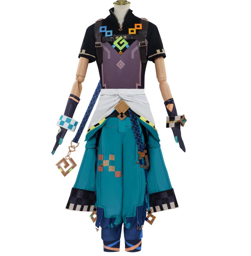 原神 キィニチ 変装 仮装 コスプレ服 コスプレ衣装