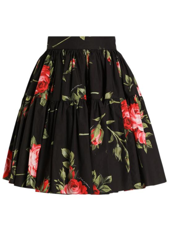 DOLCE & GABBANA Women Mini Skirts F4CB1THS5UT HN5ZN Black