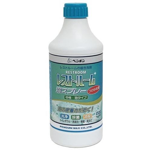 ペンギンワックス　レストルーム泡スプレー　付替用　480ml×12本入ケース販売お徳用
