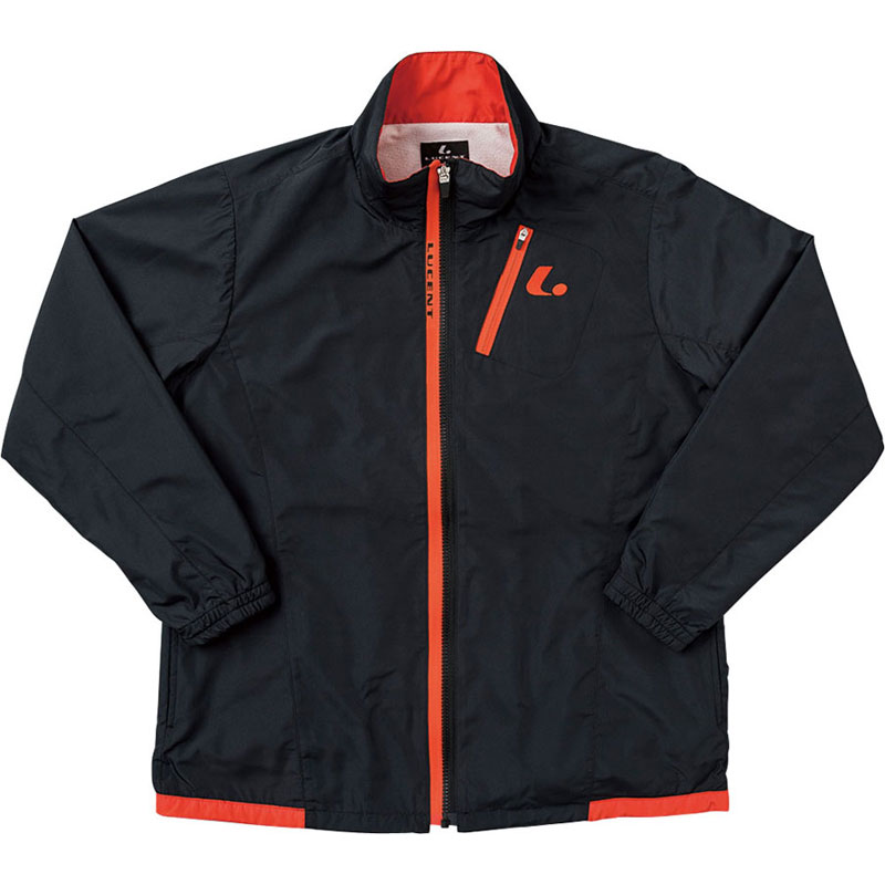 LUCENT(ルーセント) レディース ウインドウォーマーシャツ ブラック テニス ウインドジャケット (xlw6349)