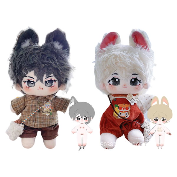 希少★韓国BL 不可抗力な恋愛事情 公式ぬいぐるみセット Qoo10] イケメン ぬいぐるみ 20cm 本体 無