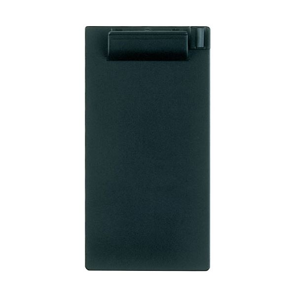 （まとめ）セキセイ クリップボード 伝票サイズ タテ ブラック SSS-2059P-BK 1セット（10枚） (×3セット)