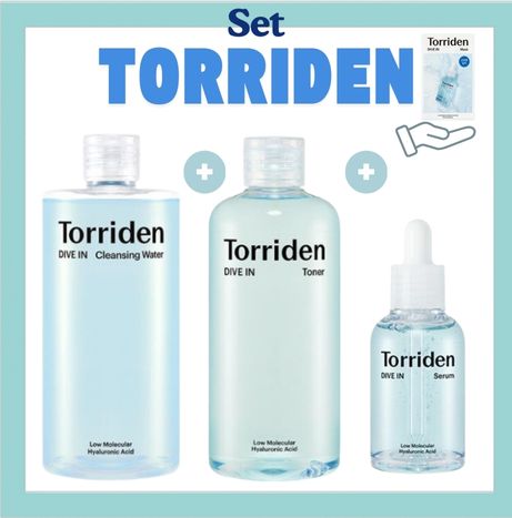 [SET]ダイブインクレンジングウォーター 400ml+ダイブイントナー300ml+ダイブインセラム50ml(ダイブインマスクパック贈呈)
