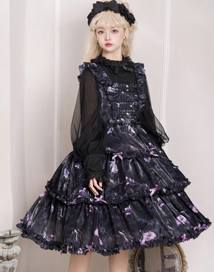 ワンピース　ロリータドレス ワンピース コスプレ メイド服 コスチューム 衣装 文化祭 学園祭 変装 レディース ゴスロリ ハロウイン ドレス 可愛い写真 姫様