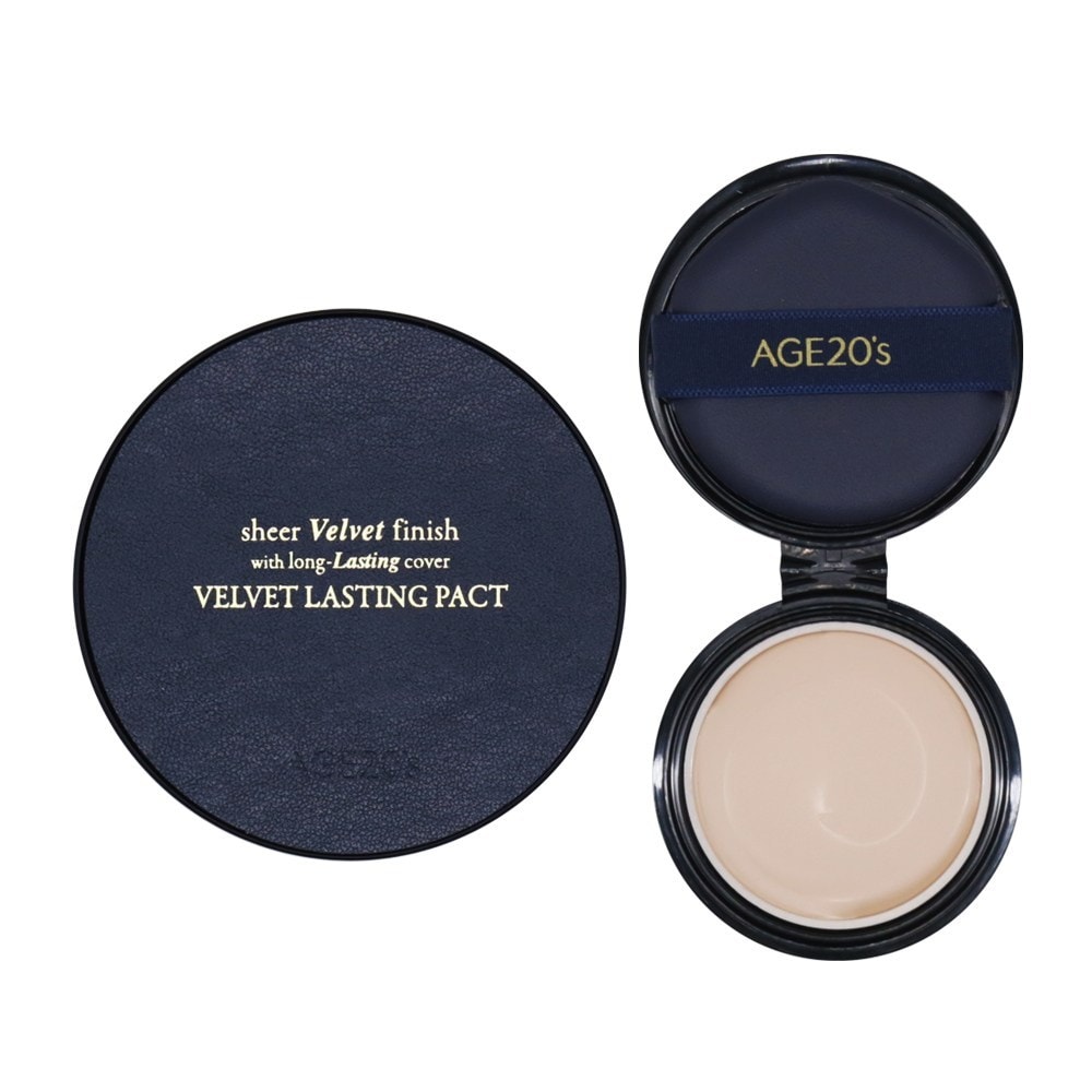 エイジトゥウェニスベルベットラスティングファクト+詰め替えセット23号ミディアムベージュ1セット