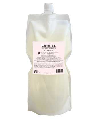[国内正規品]コスメイカー キューティクル クリーミークッションシャンプー 1000ml 生キューティクル クセ うねり 補正 髪質改善 髪管理 バンブーシリコーン 縮毛矯正