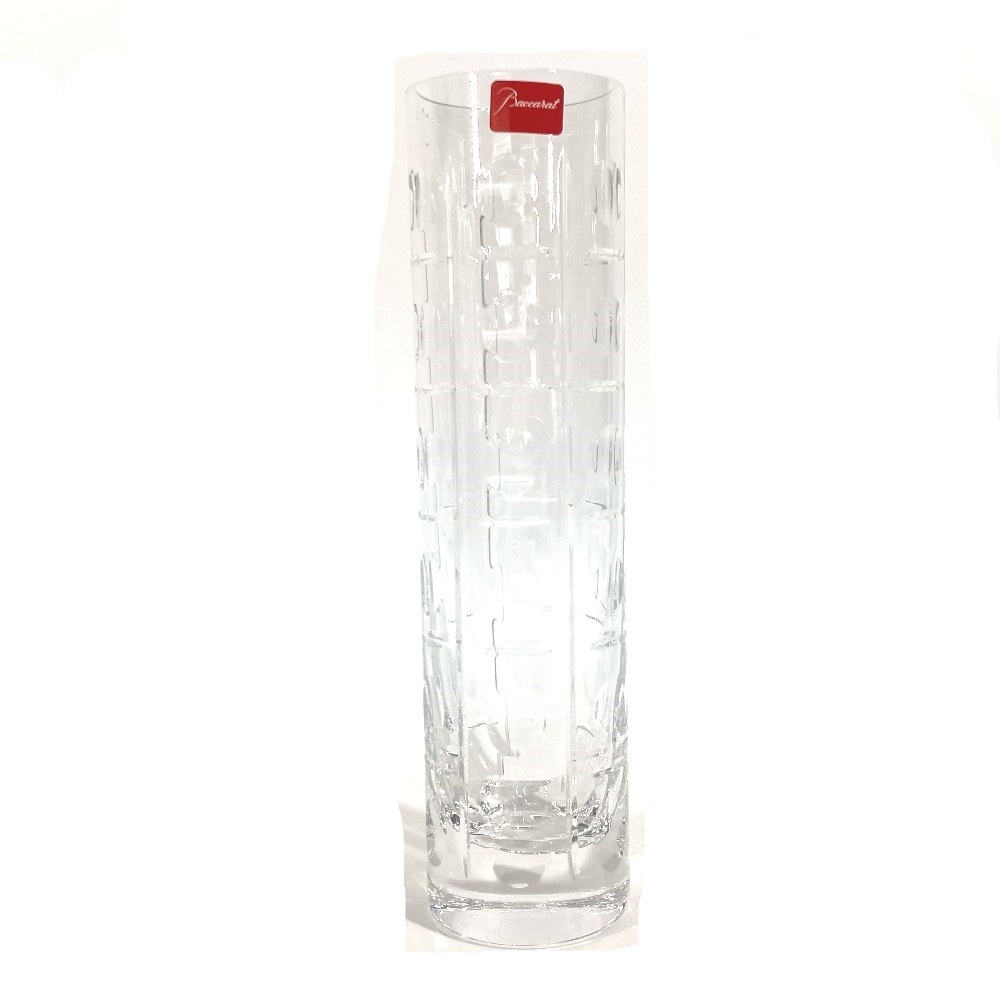 【美品】バカラ Baccarat クリスタルガラス エキノックス 花瓶 バカラ 花瓶 ○ エキノックス フラワーベース ヴェース 一輪挿し
