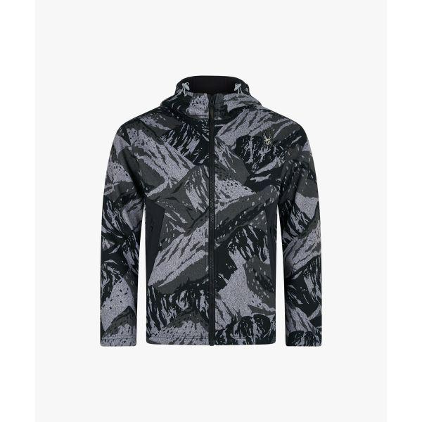 男性ボンディングフリースフードジップアップSPKWCNFT307MPTN 3683384