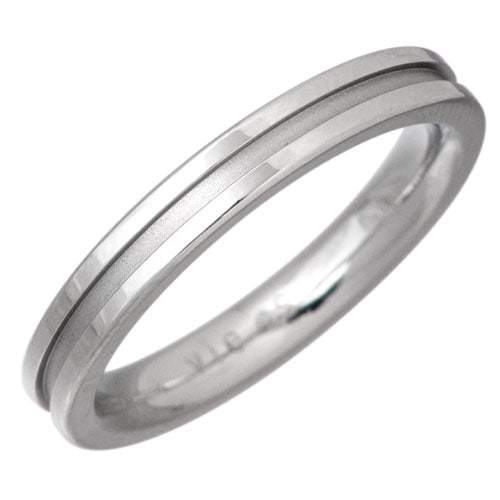 ヴィー vie ステンレス ライン リング 金属金属アレルギー対応