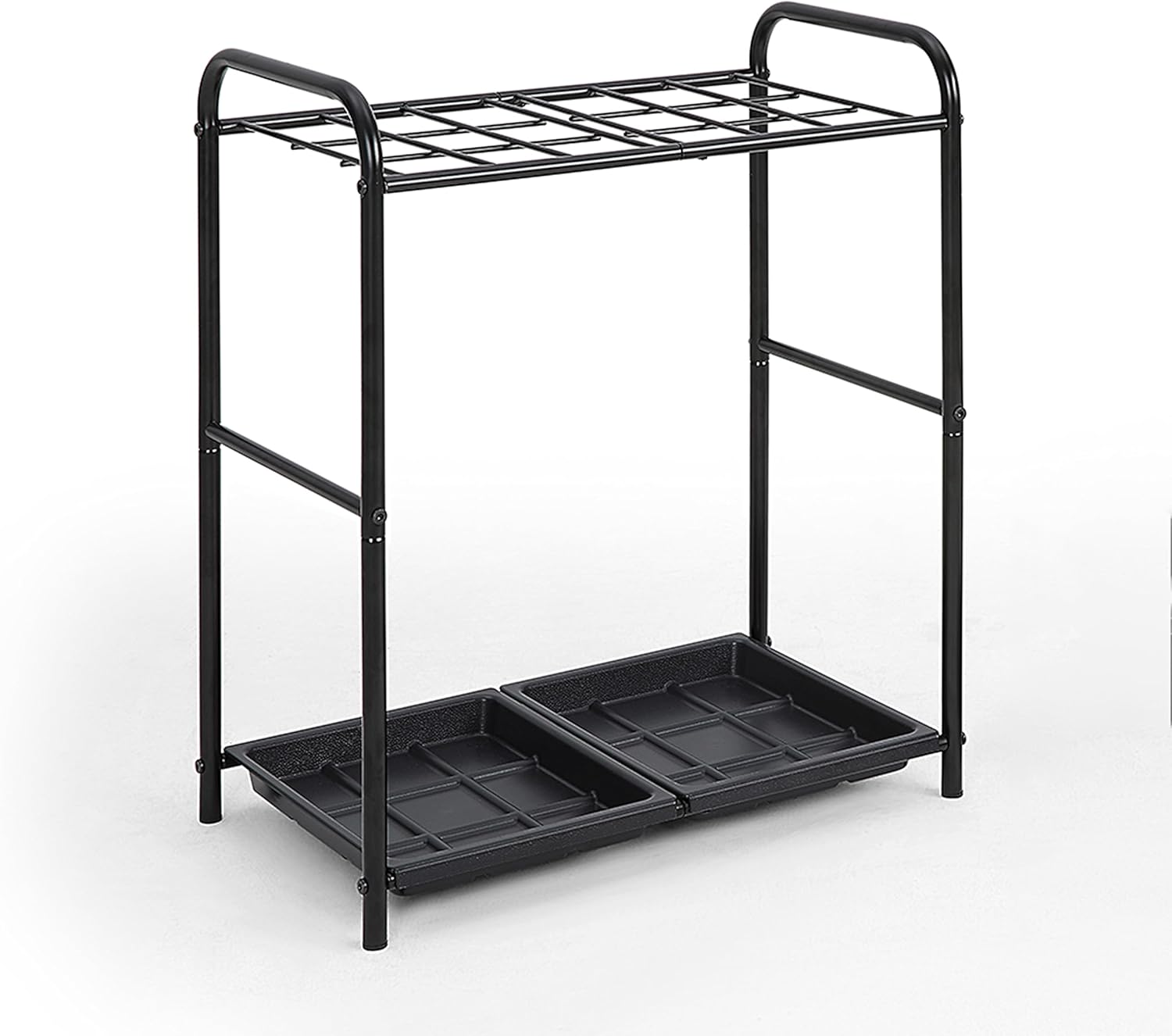 サニーポイント 傘立て スリム 水受け外し可能 スチール製 おしゃれ 業務用 傘入れ 大容量 安定 ブラック (18本用)