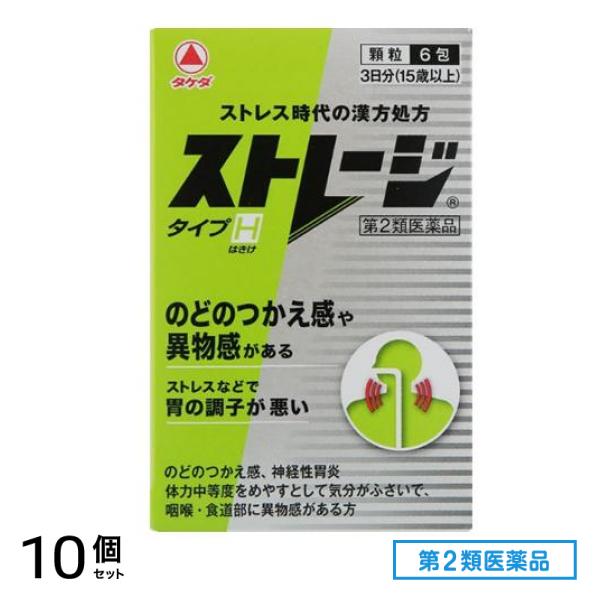 第２類医薬品 ストレージタイプH 6包 10個セット