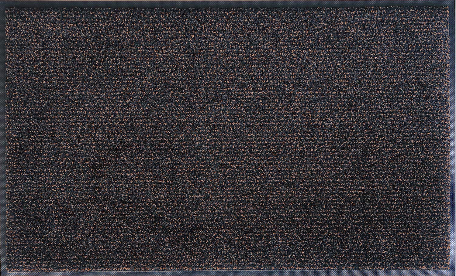 クリーンテックス・ジャパン(Kleen-Tex) 薄型万能玄関マット アイアンホース・ストライプ ブラック・ブラウン 60 x 90 cm