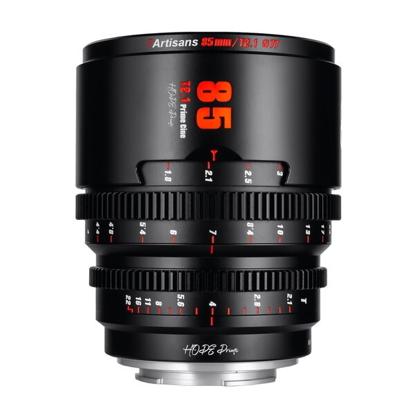 7Artisans HOPE Prime 85mm T2.1 7A-HP85T21-RF-B ubN [LmRFp]