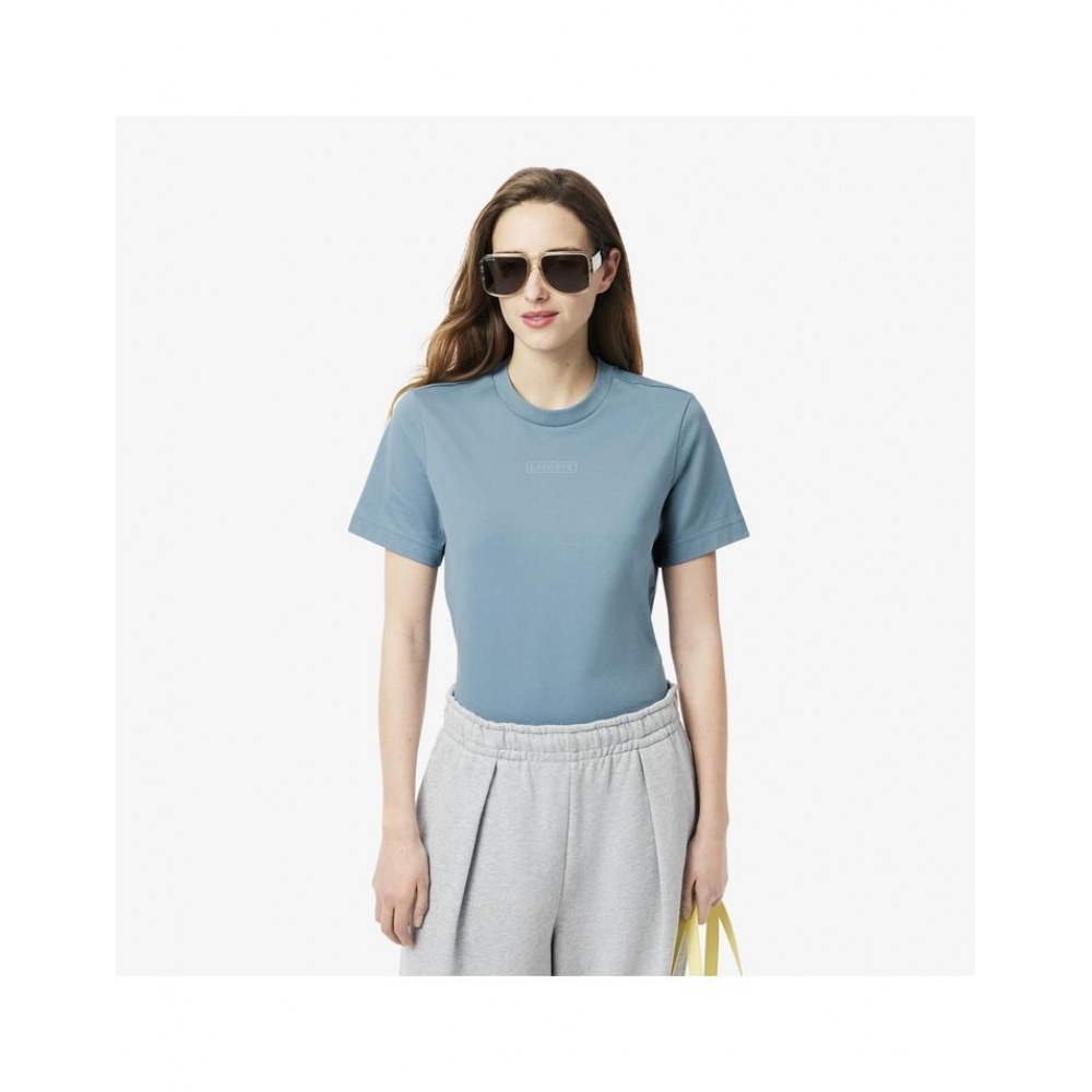 ラコステ レディース エンボロゴ 半袖 Tシャツ HD9 TF0355-55G