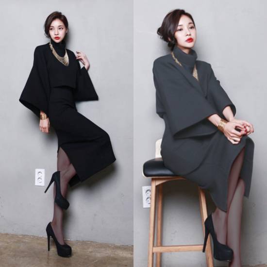 パーティードレス ワンピース ドレス きれいめ 黒 セットアップ 上下セット 秋 冬 トップス ボリューム袖 スカート タイト ブラックコーデ 膝丈 ミモレ丈 セクシー 大人 かっこいい カジュアル 6,216円