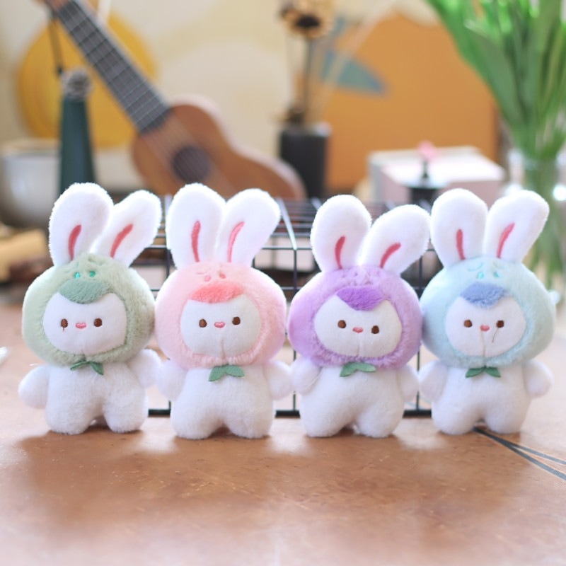 Qoo10] かわいいうさぎいいアントぬいぐるみ人形白