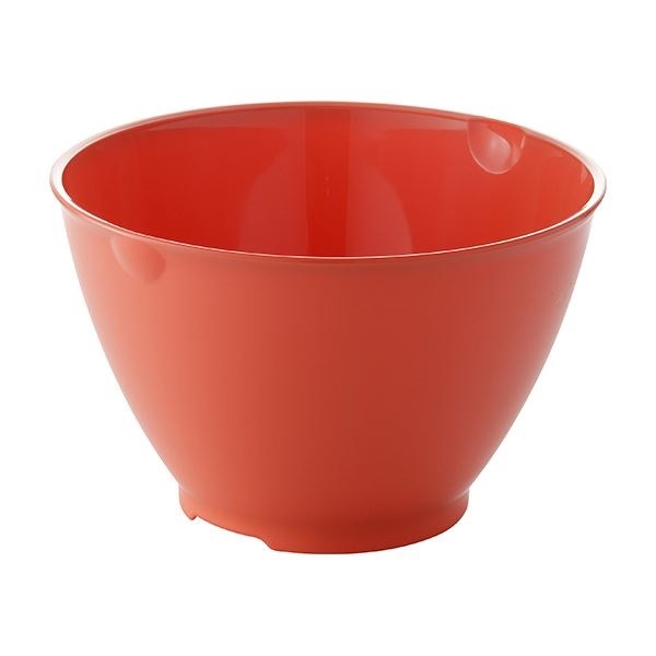 [60セット] ボール/調理器具 [Lサイズ レッド] 材質：PP 『リベラリスタ』