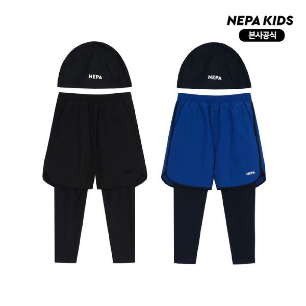 [ネパキッズ] ネパキッズ/ヘッドセット KL33005 ラッシュガードウォーターパンツレギンス