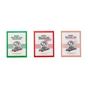 [ママの風呂のレシピ] ボディピーリングパッド 8枚入 3種