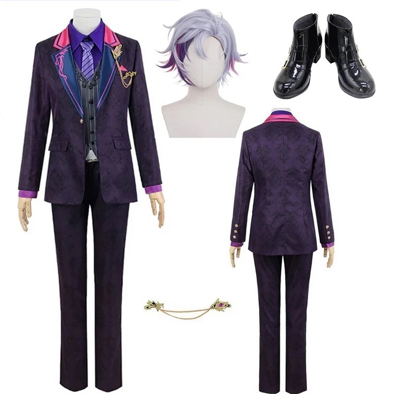 【全シリーズ発売中】 【値引き中】靴 ウィッグ コスプレ衣装 学園祭 舞台服 クリスマス ハロウィン 衣装 コスプレ 制服 衣装 ふわみなと コスプレ衣装 不破湊 にじさんじ