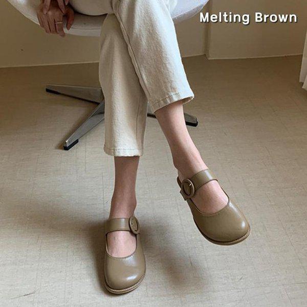 女性パンプス メリージェーン ミュール フラットシューズ MT23