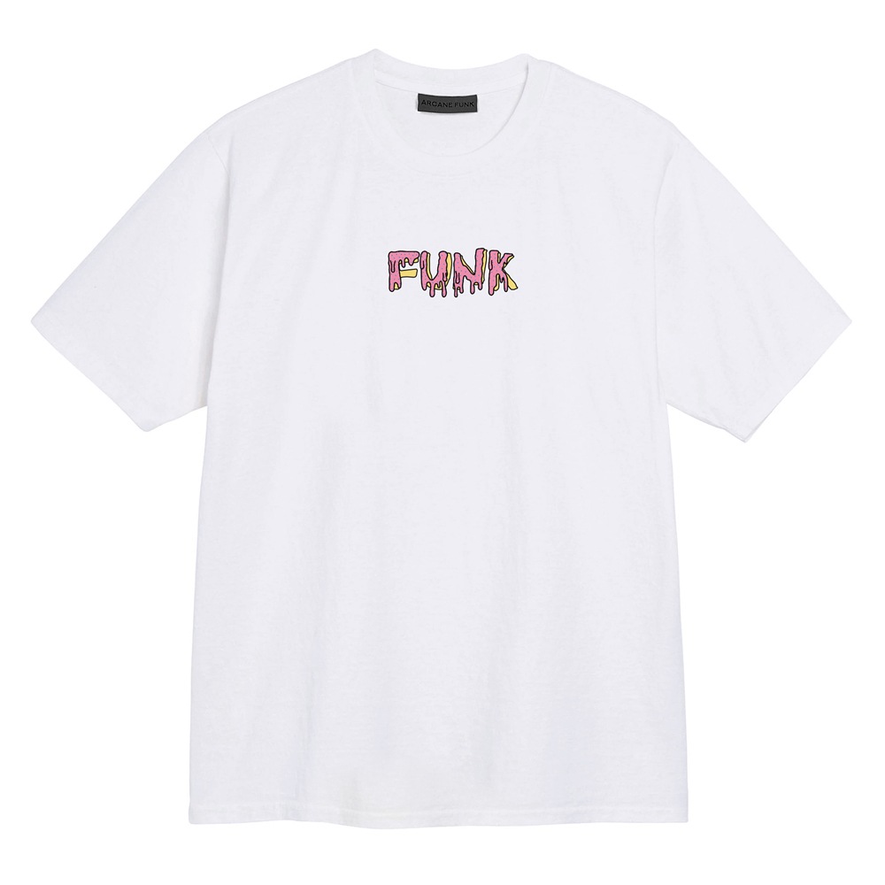 MELTING FUNK TEE white