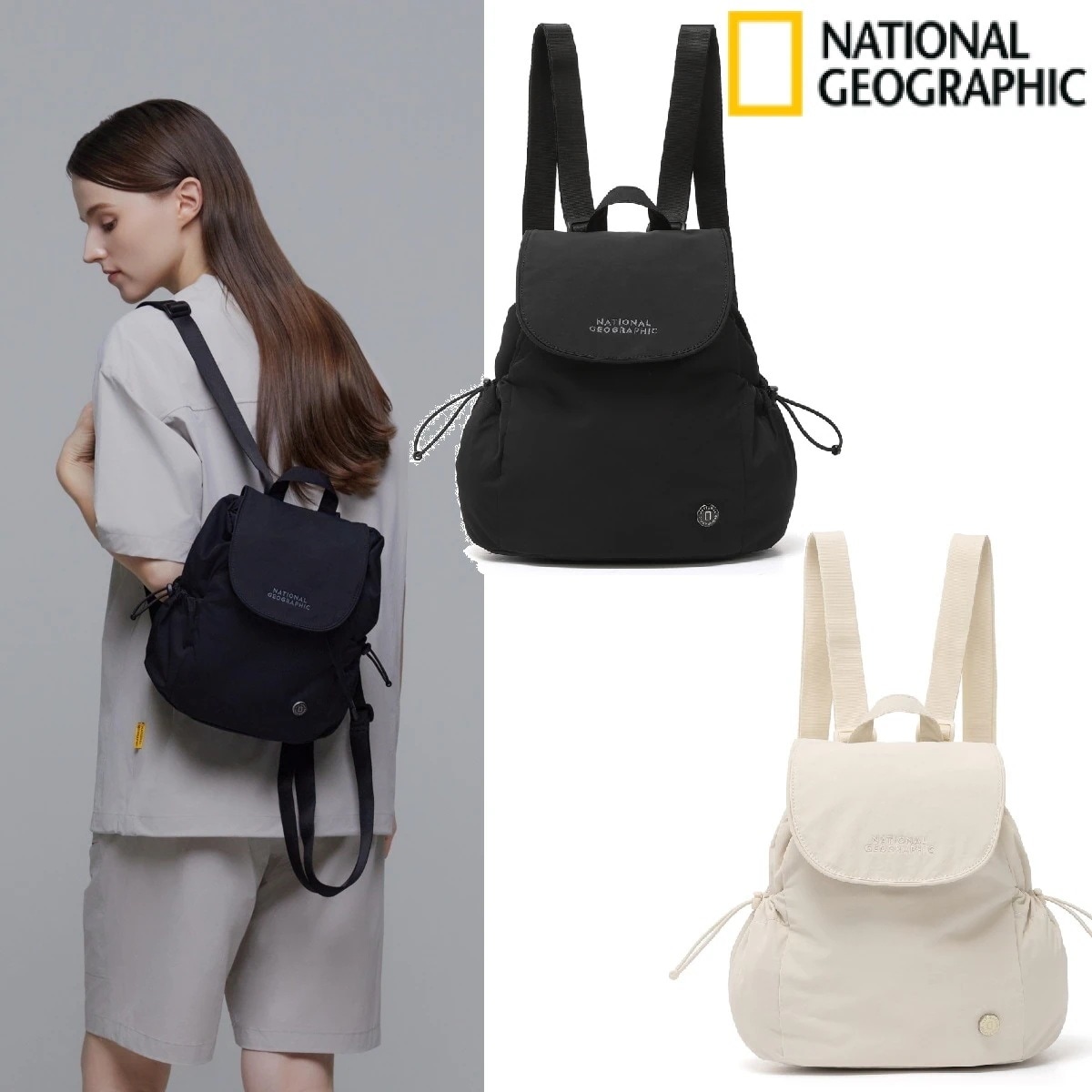 ナショナルジオグラフィック Lumi backpack 2色 新商品 韓国人気 男女共用 肝節期