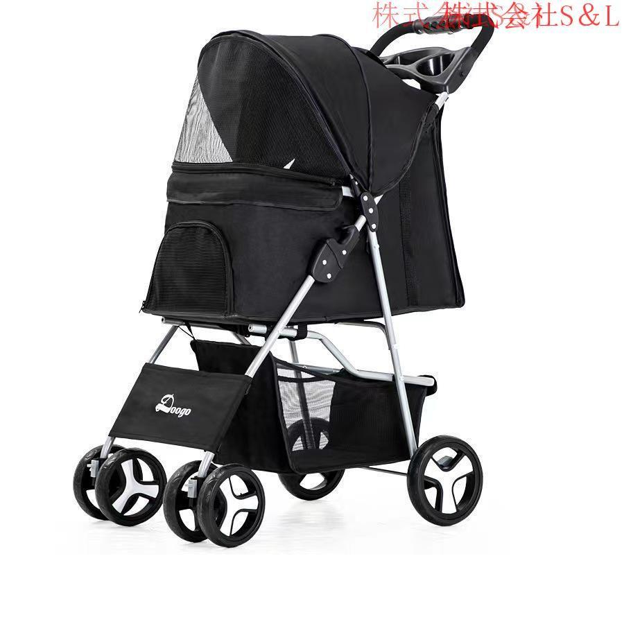 人気新作 ペットカート 分離式 耐荷重15kg 取り外し可能 折りたたみ 組立簡単 工具不要 介護用 ドッグカート 犬 猫 多頭 小型犬 猫 軽量 動物 ペット用品 8,888円