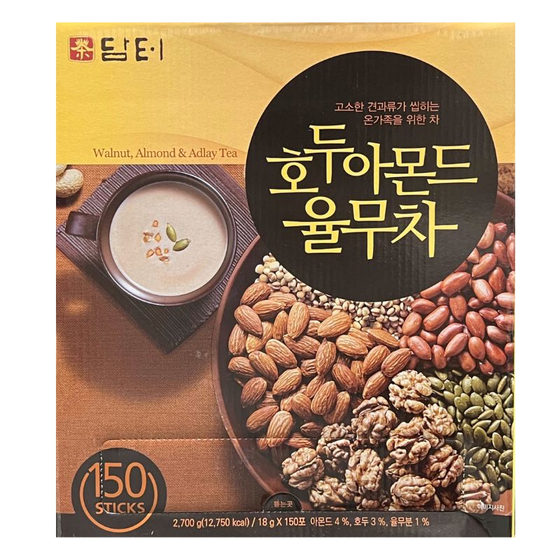 クルミ アーモンドハトムギ茶 150個入り / 香ばしい飲み物 / 穀物ラテ / ナッツ / 家族栄養おやつ / 韓国飲料 / 韓国茶 / 韓国食品
