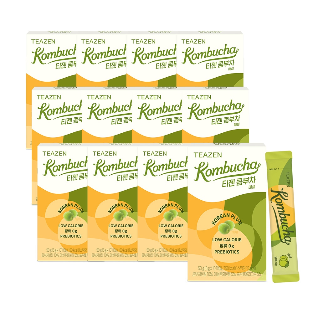 コンブ茶 梅 10本 x 12箱 計120本