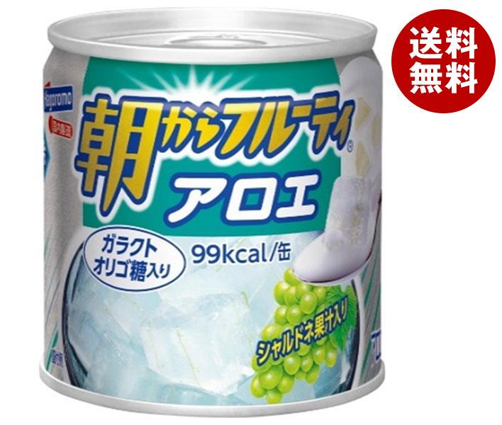 はごろもフーズ 朝からフルーティ アロエ 190g缶＊24個入
