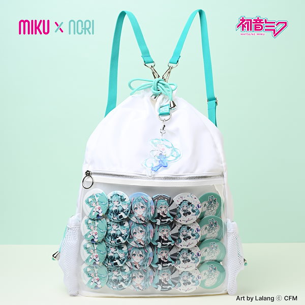 初音ミク ボカロ 2024nyanya特別バージョン 痛バッグ リュック 猫耳 Qoo10] 【公式ライセンス商品】初音ミク×NORI