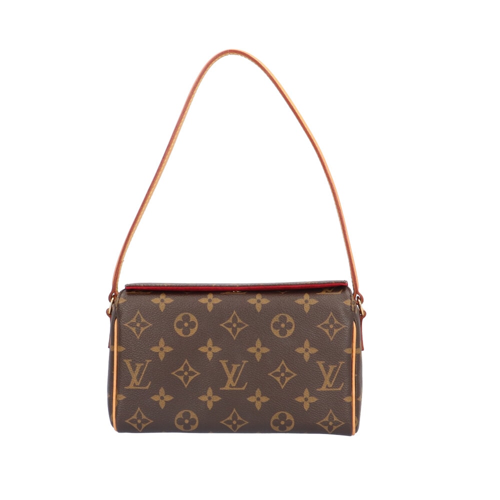 ルイヴィトン レシタル モノグラム ハンドバッグ モノグラムキャンバス M51900 ブラウン LOUIS VUITTON 中古 美品