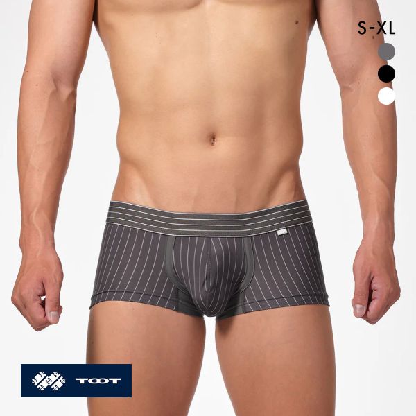 トゥート ピンストライプ ボクサー ウルトラマイクロボクサーパンツ ローライズ メンズ 前とじ CB 5,005円