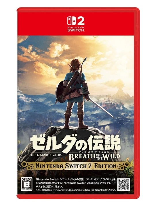 【新品】Nintendo Switch2 ソフト ゼルダの伝説 ブレス オブ ザ ワイルド