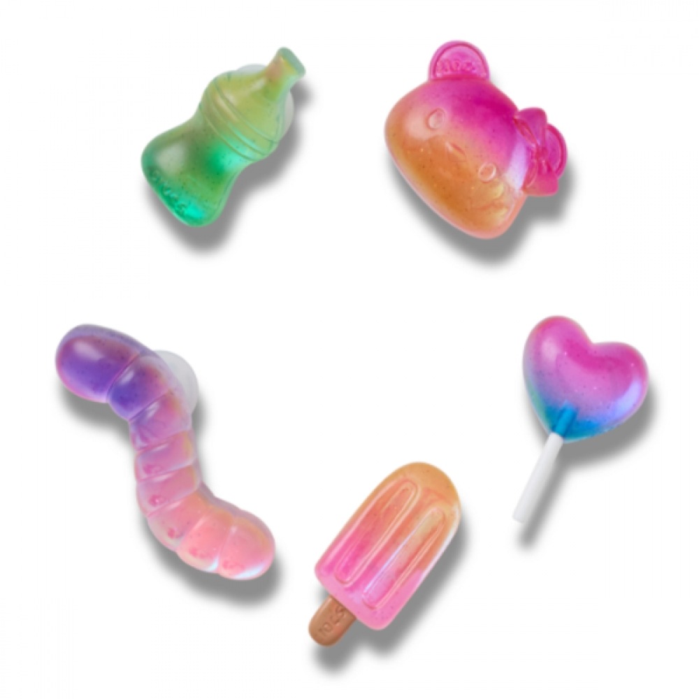 クロックス ジビッツ 5個セット ジェリーキャンディ