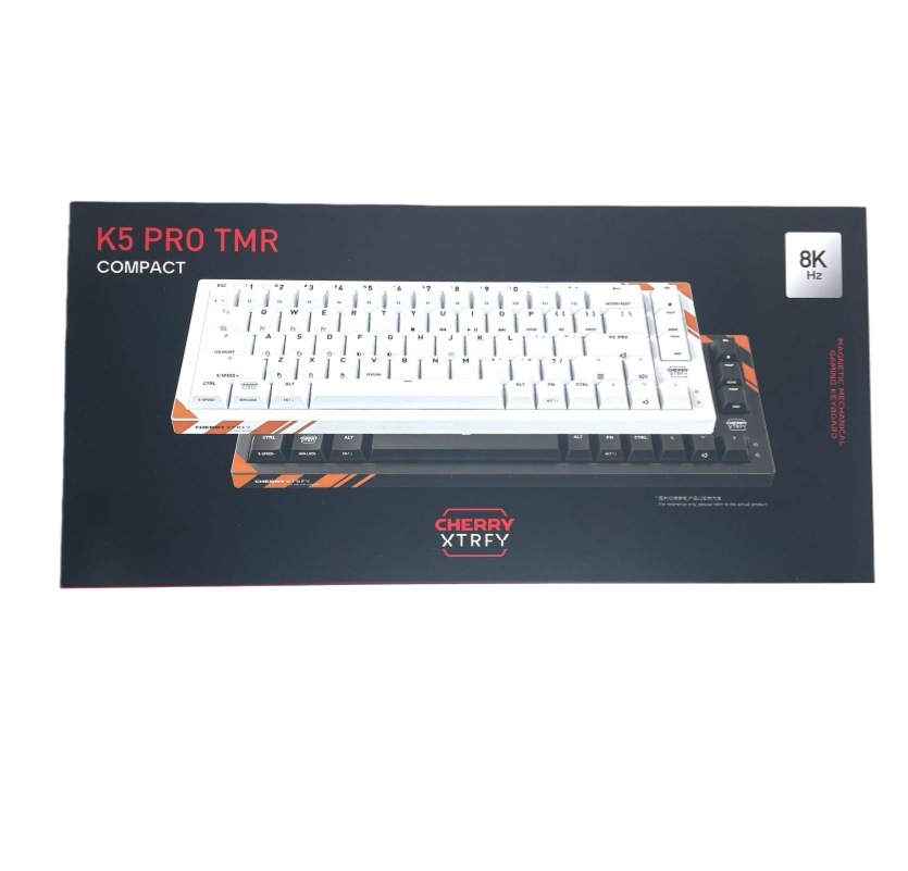 CHERRY XTRFY K5 Pro TMR 有線磁気キーボード 黒（くろ）TMR磁気スイッチ技術