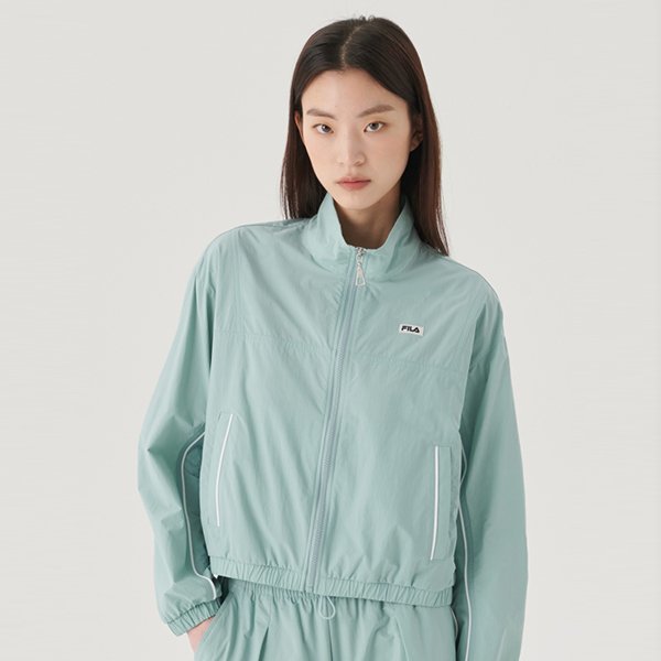 FILA フィラ 機能性エッセンシャルセミクロップウィンドブレーカー