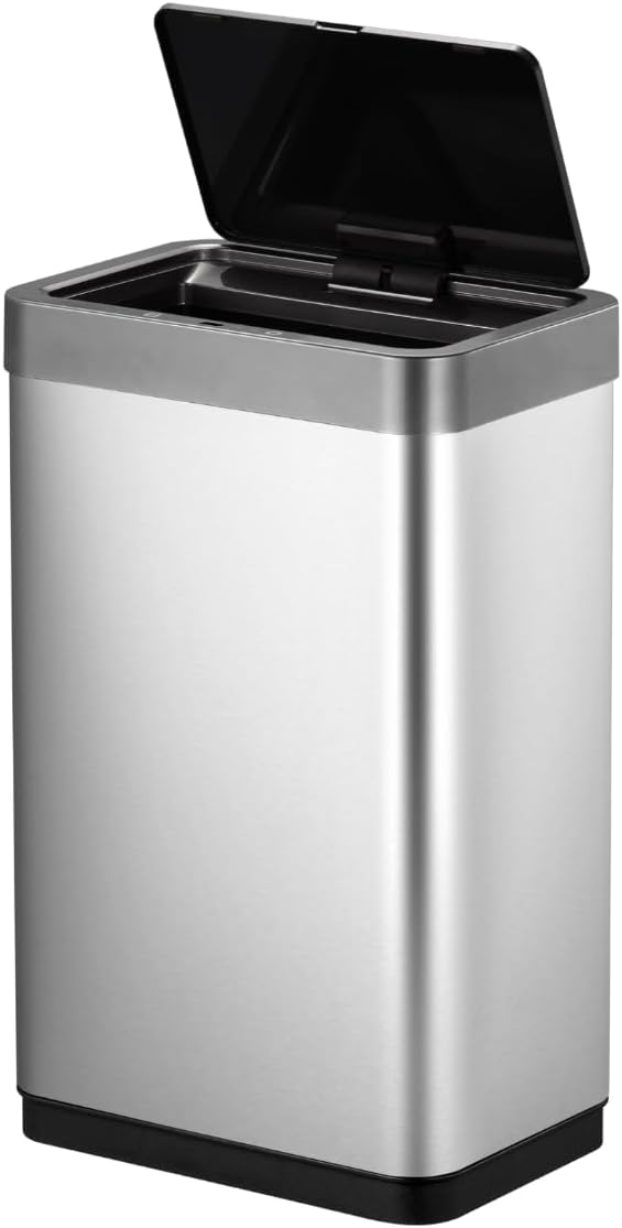 EKO ゴミ箱 自動開閉 ミラージュX シルバー 45L センサービン ふた付き インナーボックス無し 乾電池仕様 EK9260MT-45L 7,989円