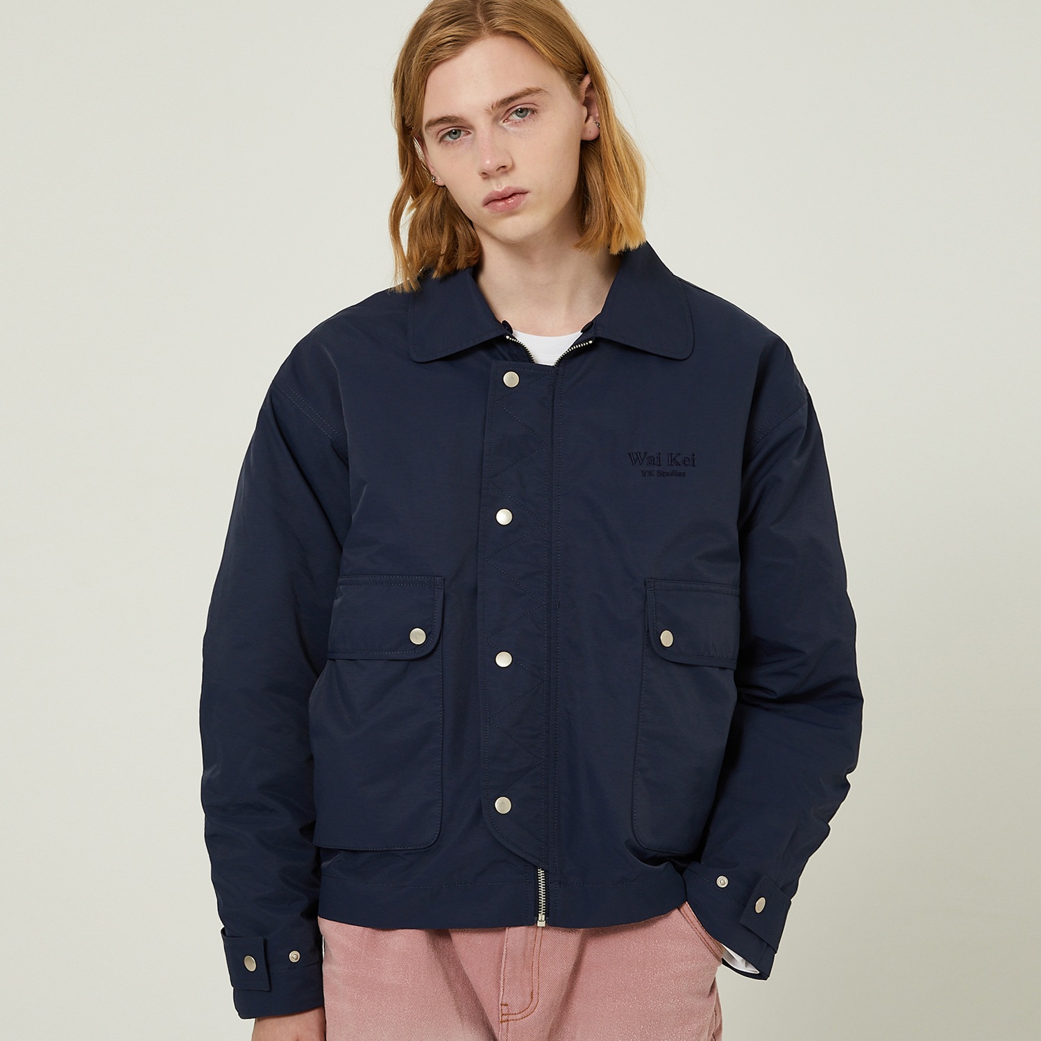 4-WAY utility padded jumper NAVY