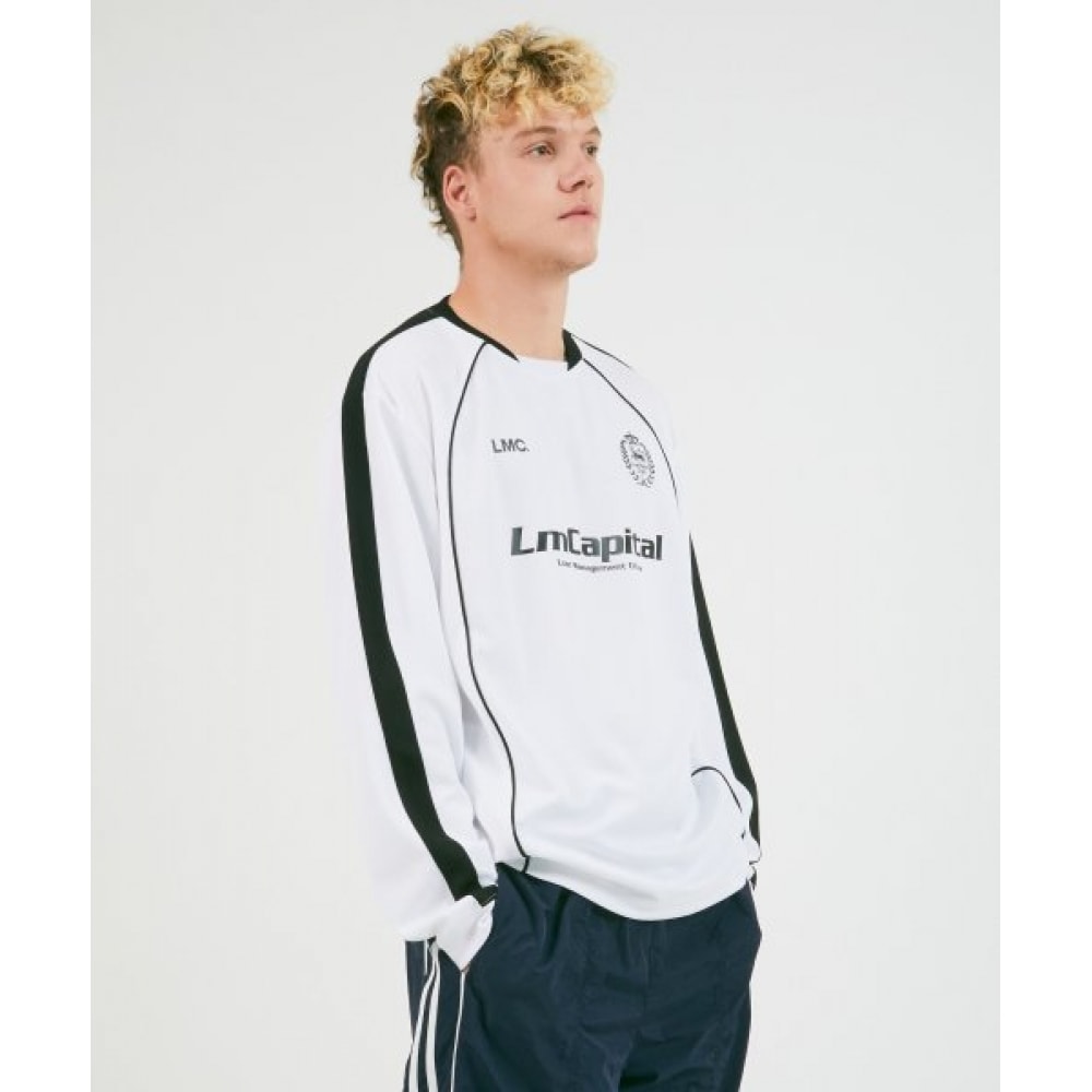LMC キャピタルロングシルバー T シャツホワイト