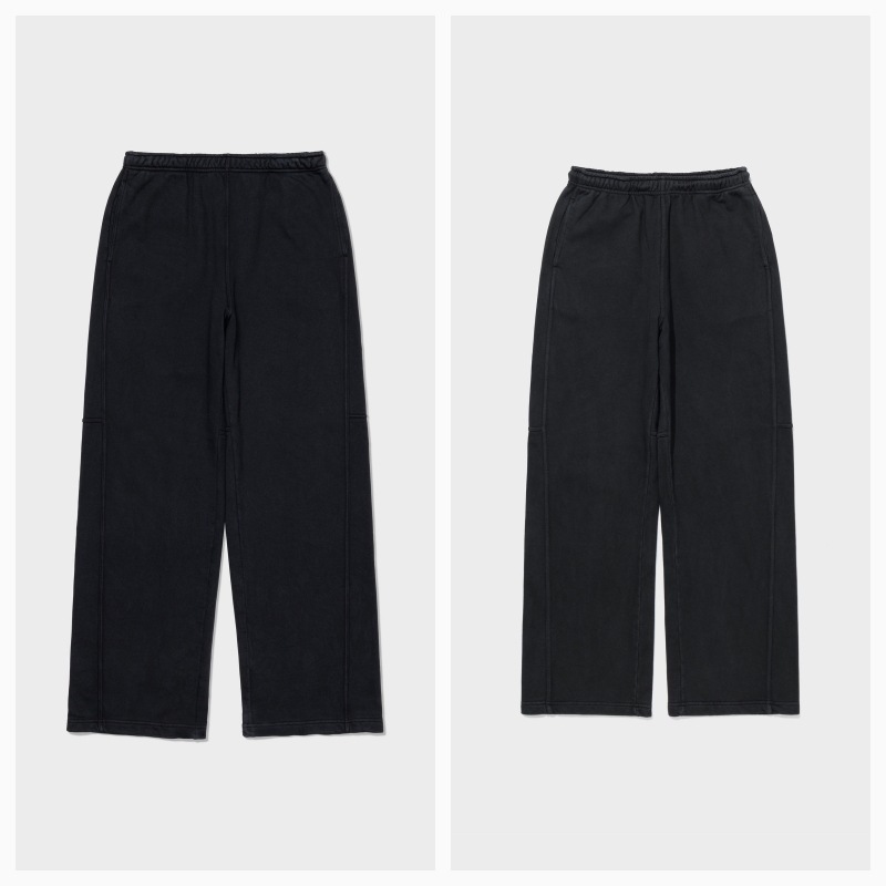 【LOW CLASSIC】 26SS WASHED LOOSE FIT SWEATPANTS : 2COLORS