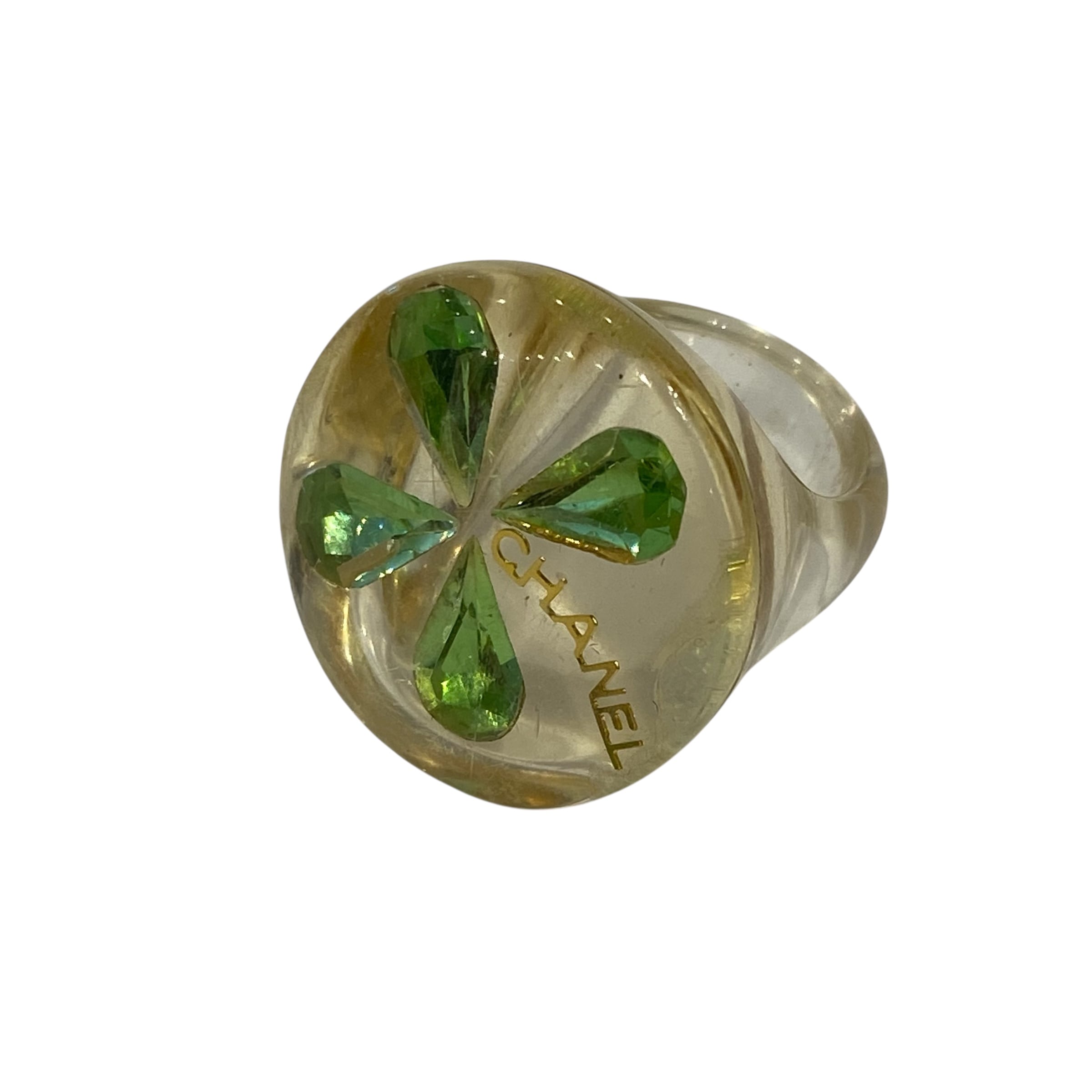 【中古】 クローバー プラ リング 指輪 サイズ13号 レディース ブランド アクセサリー Bランク