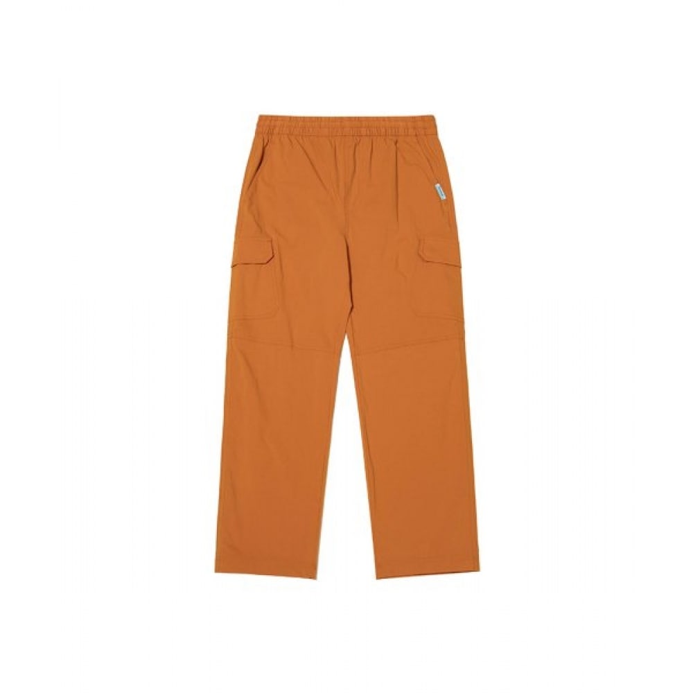 KODAK (コダック) カーゴテーパードレギュラーフィットパンツレディースオレンジ