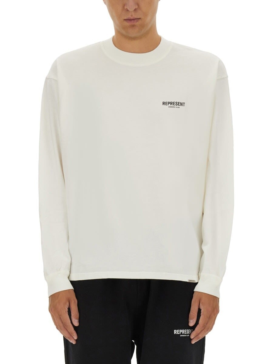 OCM41119_072 ホワイト 秋冬2024 Tシャツ メンズ ia