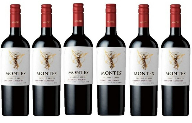 【エノテカ】モンテス・クラシック・シリーズ・カベルネ・ソーヴィニヨン 750ml×6本