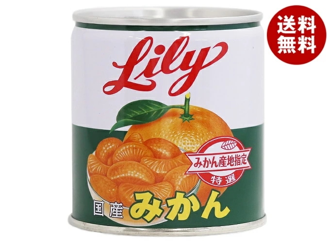 リリーコーポレーション Lily リリーのみかん 5号缶 295g缶×24個入×(2ケース)