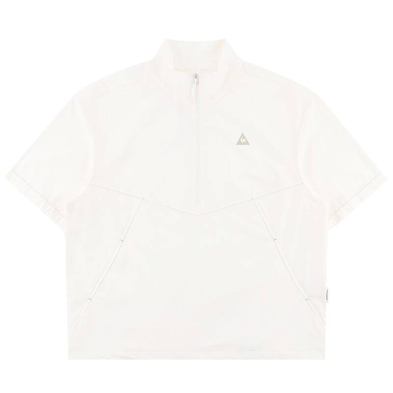 ルコック ユニ シンプレックス ルーズフィット 軽量半袖アノラックジャケット QR223LJK52CRM